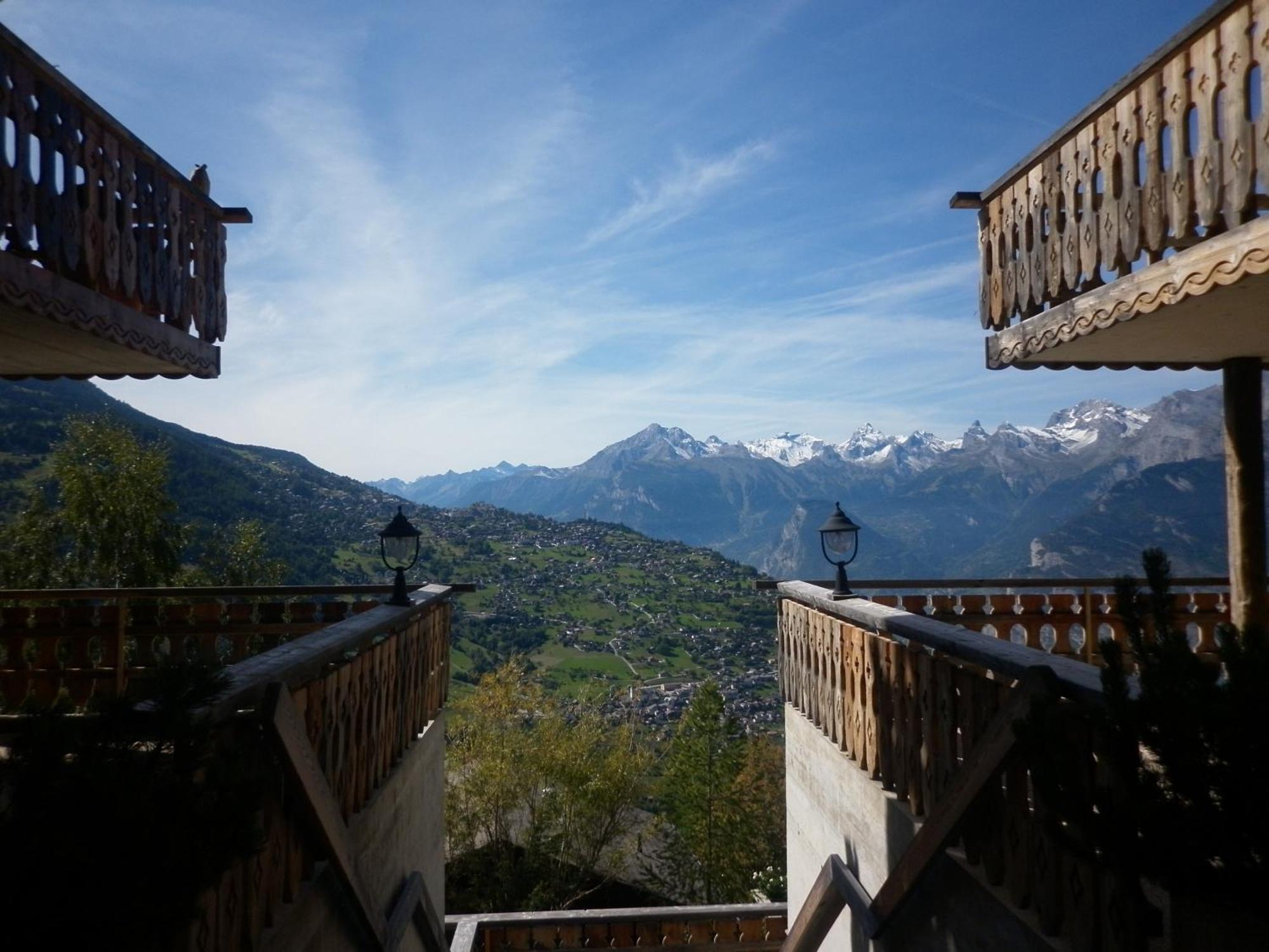 Balcons du Soleil QUIET&SUNNY apartments by Alpvision Résidences Veysonnaz Extérieur photo